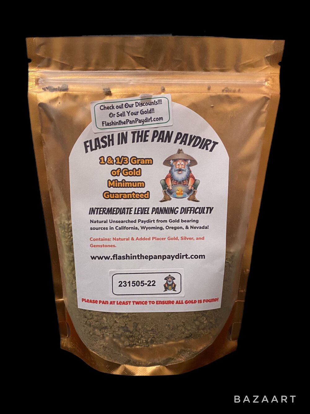 Our Products — Flash in the Pan Paydirt